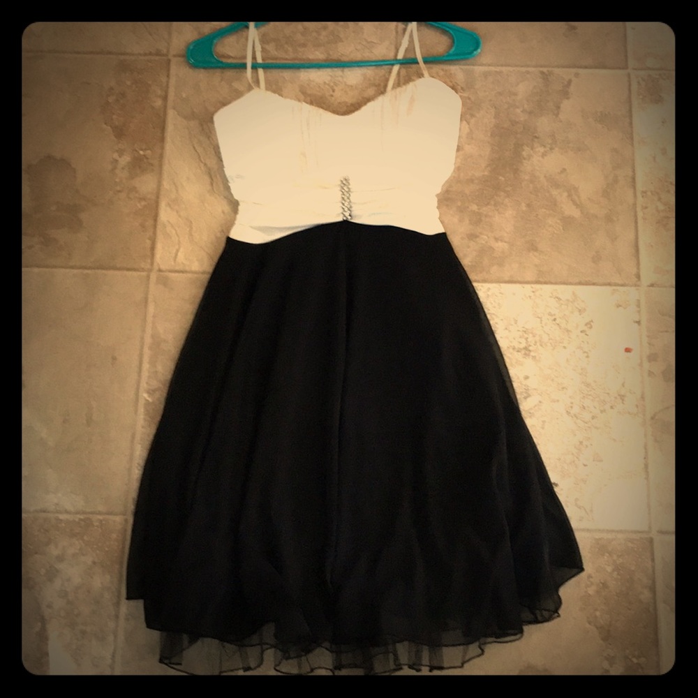 Strappy cocktail dress